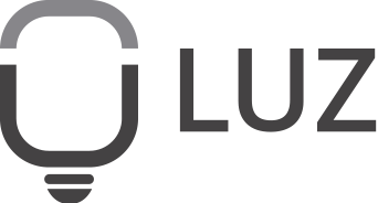 Logo LUZ - Lâmpada + nome da marca